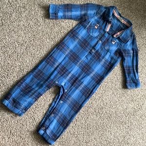 EGG by Susan Lazar flannel jumpsuit 🔷